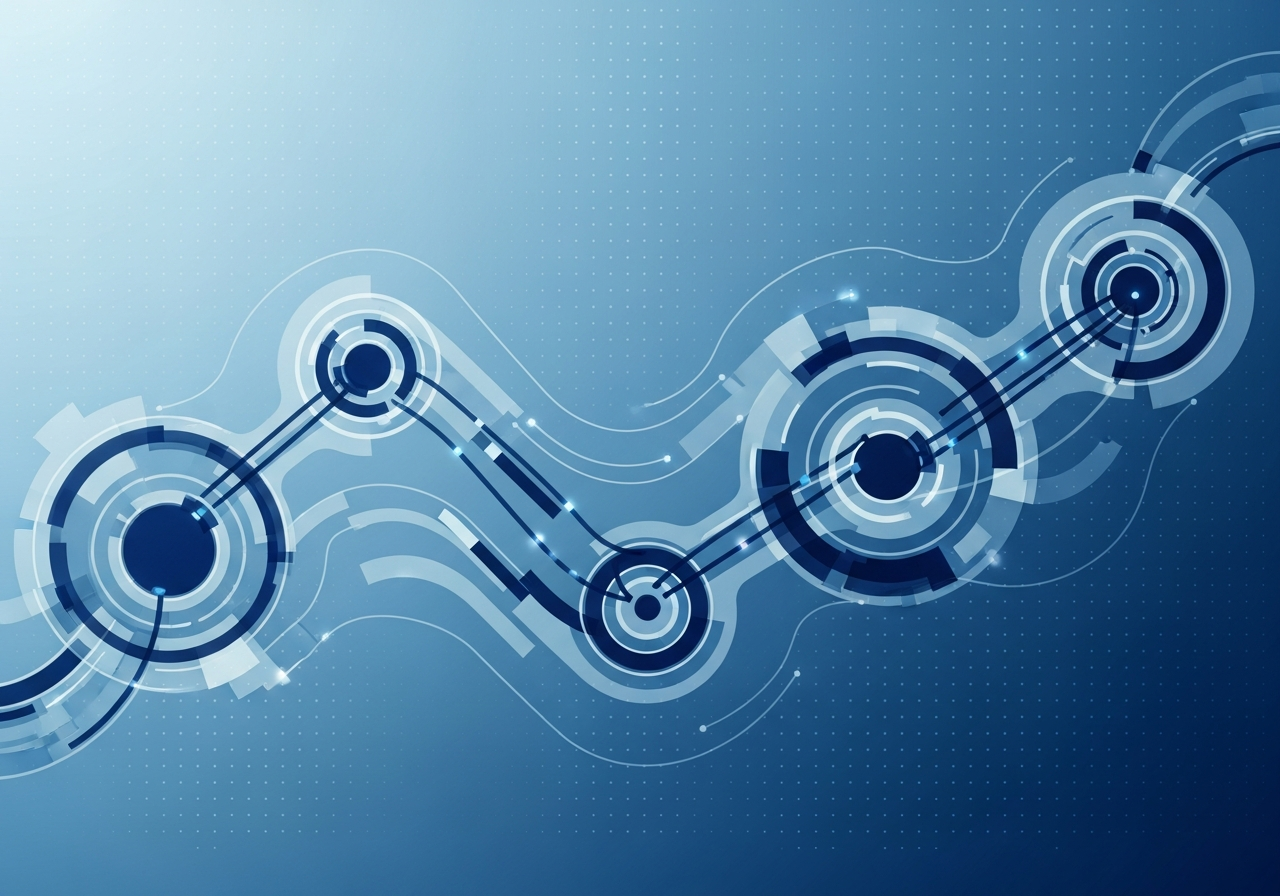 Abstract financial process flow